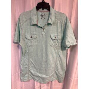BKE Mint Green Polo Shirt XL Cotton Standard Fit